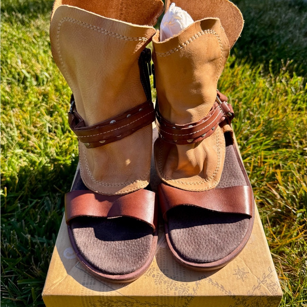 Free People Leather Sandals